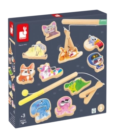 Houten Speelgoed Janod Applepop Visspel
