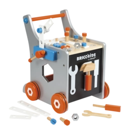 Houten Speelgoed Janod Brico'Kids Diy Magnetische Trolley