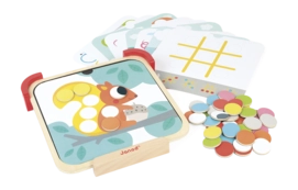 Houten Speelgoed Janod Ik Leer Kleuren Magneetbord