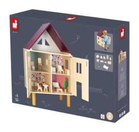 Houten Speelgoed Janod Poppenhuis Twist