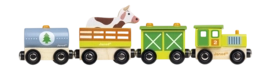 Houten Speelgoed Janod Story Boerderij Trein