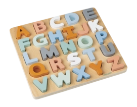 Houten Speelgoed Janod Sweet Cocoon Alfabet Puzzel