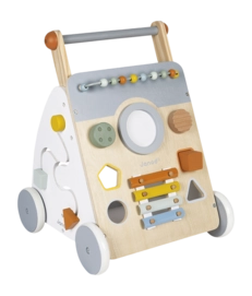 Houten Speelgoed Janod Sweet Cocoon Baby Loopwagen