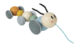 Houten Speelgoed Janod Sweet Cocoon Trekfiguur Rups
