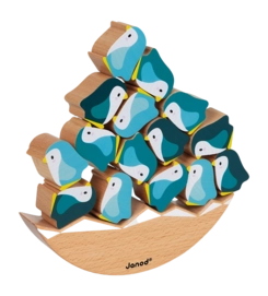 Houten Speelgoed Janod WWF Evenwichtsspel Pinguin