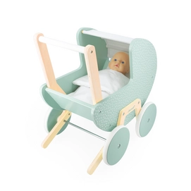 Houten Speelgoed Janod Zen Poppenwagen
