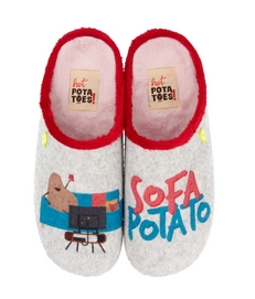 Pantoffel Hot Potatoes Women Ruthen Grey