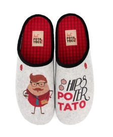 Pantoffel Hot Potatoes Men Zabok Grey