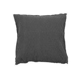 Sierkussenhoes House in Style Bologna Anthracite (50 x 50 cm)