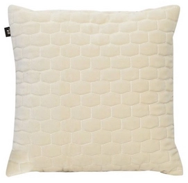 Sierkussen PT Living Luxurious Padded Velvet Ivory