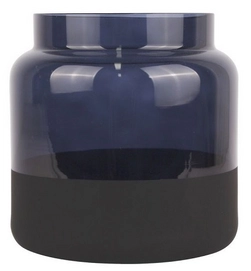 Vaas PT Living Majestic Glass Dark Blue Small