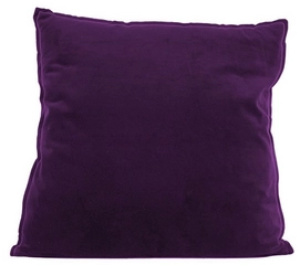 Sierkussen PT Living Luxurious XL Square Velvet Dark Purple