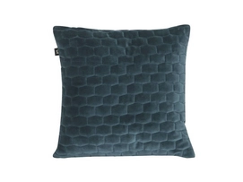 Sierkussen PT Living Luxurious Padded Velvet Blue