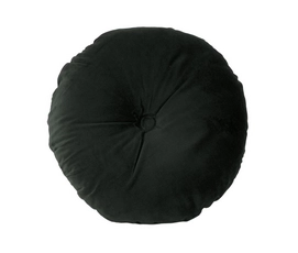 Sierkussen PT Living Luxurious Round Velvet Black