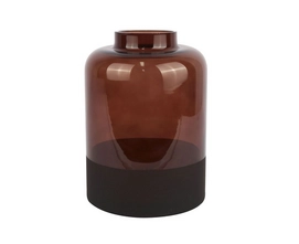Vaas PT Living Majestic Glass Brown Medium