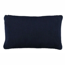 Zierkissen Marc O'Polo Nordic Knit Rectangle Indigo Blue (30 x 60 cm)
