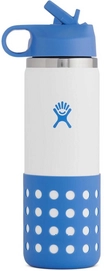 Thermosfles Hydro Flask Kids Wide Mouth Straw Lid And Boot Cove 591 ml