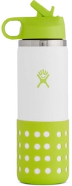Thermosfles Hydro Flask Kids Wide Mouth Straw Lid And Boot Jungle 591 ml