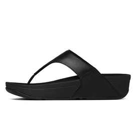 Flip Flops FitFlop Lulu™ Leather Toe Post Black-Shoe size  36