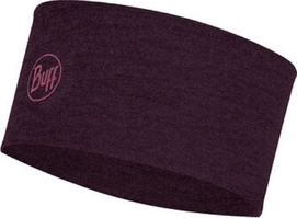 Hoofdband Buff Midweight Wool Solid Deep Purple