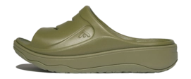 Sandals FitFlop Women Relieff Slide Tonal Rubber Camo-Green
