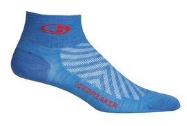Chaussettes Icebreaker Women Run+ Ultralight Mini Cove Ember
