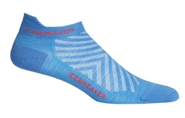 Chaussettes Icebreaker Women Run+ Ultralight Micro Cove Ember