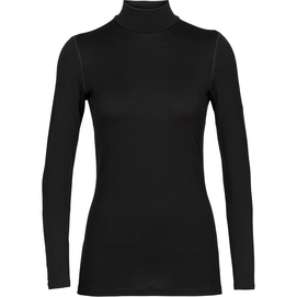 Ondershirt Icebreaker Women 260 Tech LS Turtleneck Black-XS