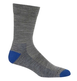 Chaussettes de Course Icebreaker Men Hike Light Crew Gritstone Heather