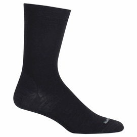 Chaussettes Icebreaker Lifestyle Fine Gauge Crew Black