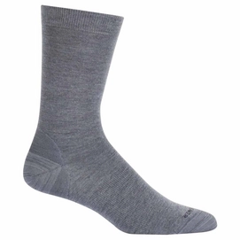 Chaussettes Icebreaker Lifestyle Fine Gauge Crew Twister Heather Black