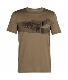 T-Shirt Icebreaker Tech Lite SS Crewe St Anton Flint Herren