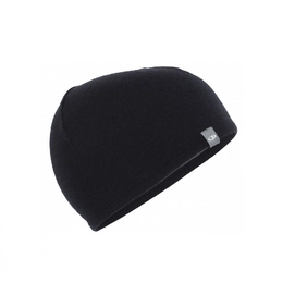 Mütze Icebreaker Pocket Hat Black Gritstone Heather