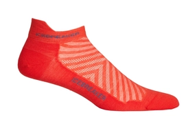 Chaussettes Icebreaker Men Run+ Ultralight Micro Chili Red Thunder