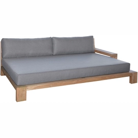 Daybed Links Borek Cadiz Teak / Basalt