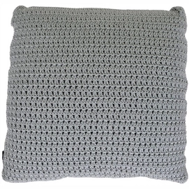 Sierkussen Borek Crochette DW IJzergrijs 50 x 50 cm