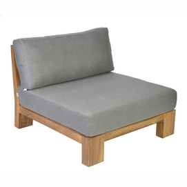 Midden Module Borek Cadiz Teak / Basalt