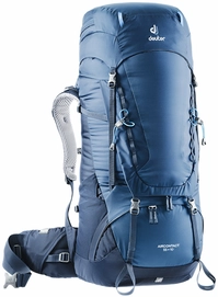 Backpack deuter Aircontact 55 + 10 L Midnight Navy