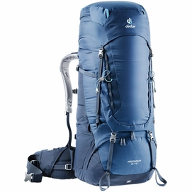 Backpack deuter Aircontact 65 + 10 Midnight Navy Blau