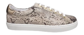Sneaker JJ Footwear Scottsdale Zwart Goud Voetbreedte G