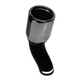 Uitlaatsierstuk Inox Carpoint Rond <45 mm