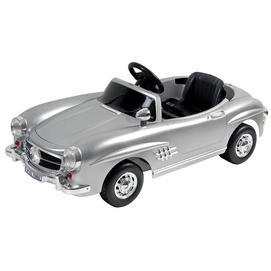 Accuvoertuig Mercedes-Benz 300SL Zilver