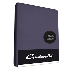 Hoeslaken Cinderella Indigo (Velours)