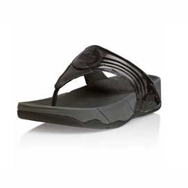 Tongs Femmes FitFlop Walkstar 3™ Metallic Indium/Noir