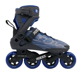 Inline skate Roces R-Evo 84 Black/Blue/Light Grey