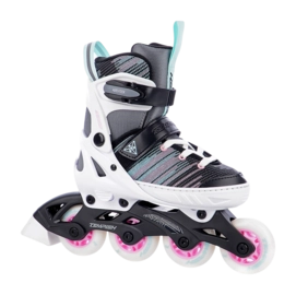 Inline skate Tempish Systent Girl White/Black/Pink ABEC 5