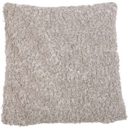 Coussin Décoratif In The Mood Fourrure Mouton-Look Gris Clair (50 x 50 cm)