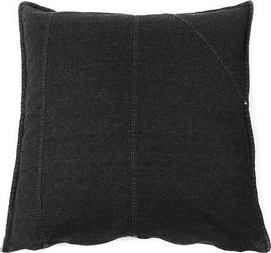 Zierkissen In The Mood Denim Rivets Zwart (50 x 50 cm)