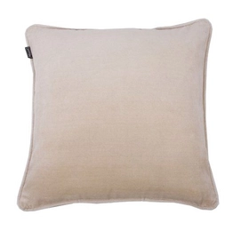 Zierkissen In The Mood Samt Beige (50 x 50 cm)