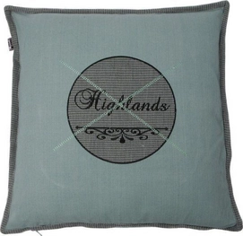 Zierkissen In The Mood Highlands Cross Darkmint (50 x 50 cm)